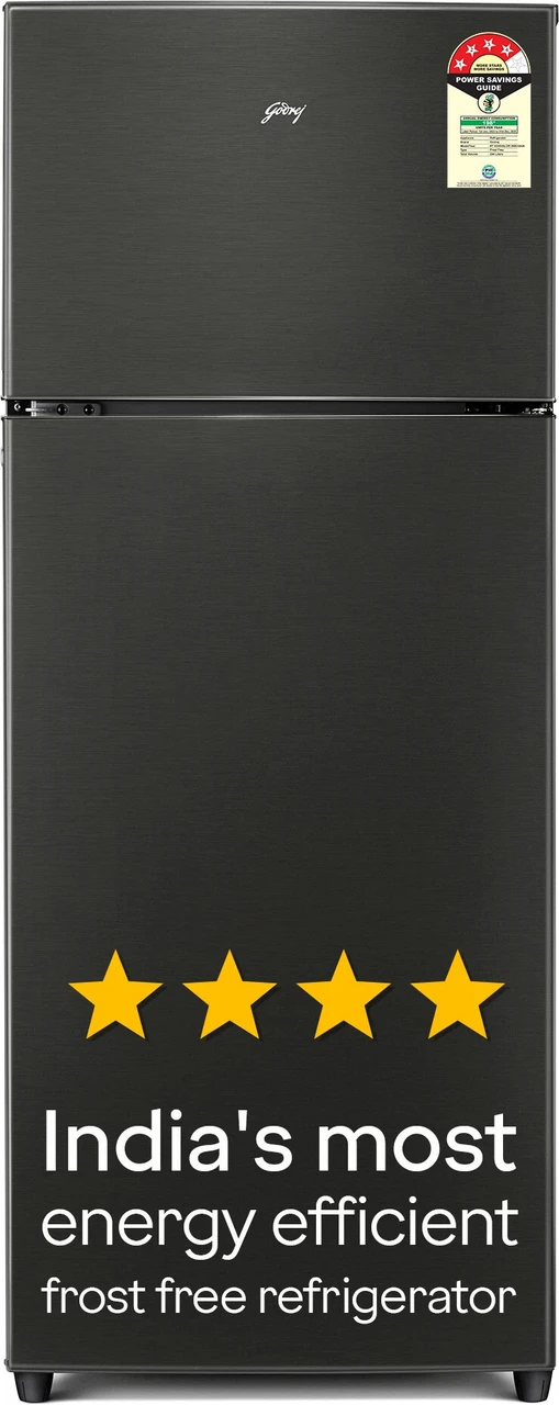 godrej 244l 3 star convertible 6 in 1 double door refrigerator