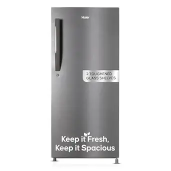 haier 190 l 4 star single door refrigerator