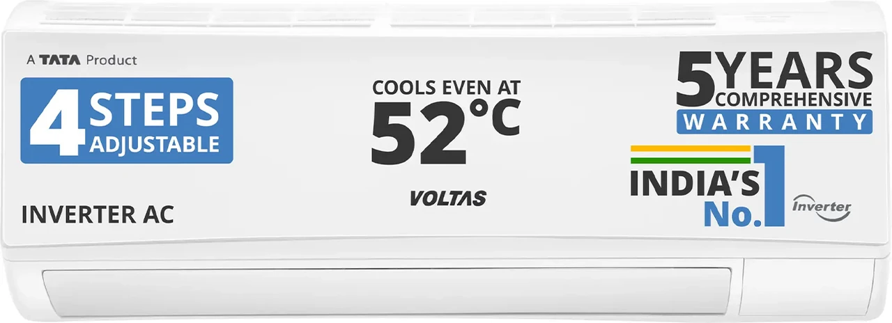 voltas 1.5 ton 3 star inverter split ac