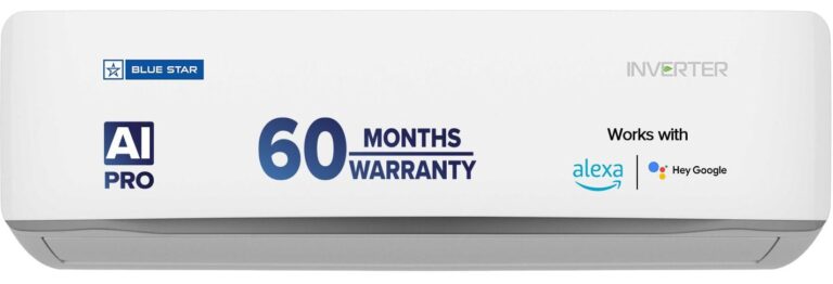 Blue Star 1.5 Ton 5 Star Inverter Split AC