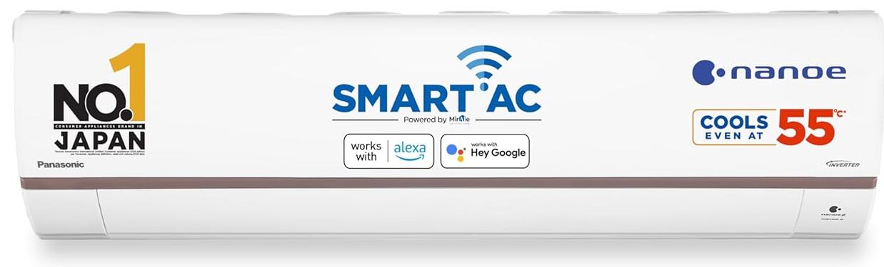 Panasonic 1.5 Ton 5 Star Wi-Fi Inverter AC