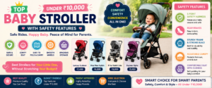 Top Baby Stroller Under 10000 with Safety Features